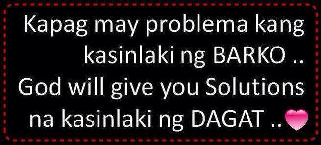 Tagalog God Quotes