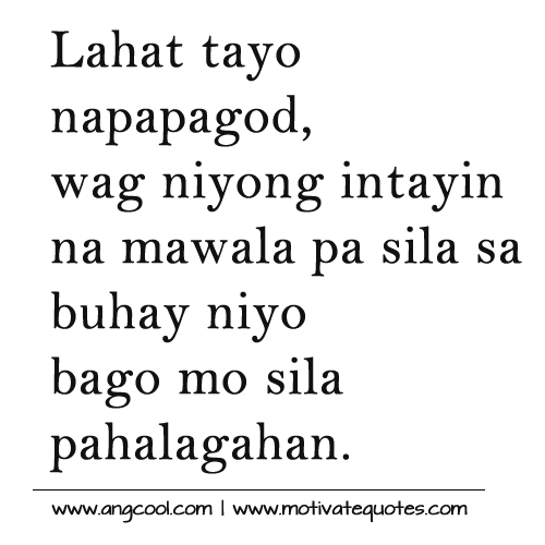Tagalog Sad Patama Quotes