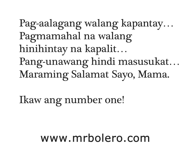 mothers day quotes tagalog - Tagalog Mothers Day Quotes