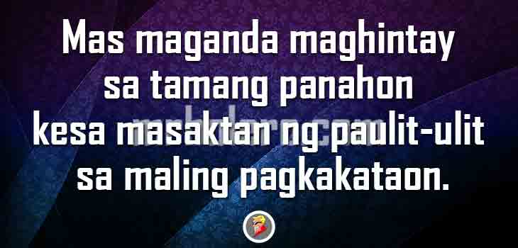 Tagalog Relatable Love Quotes