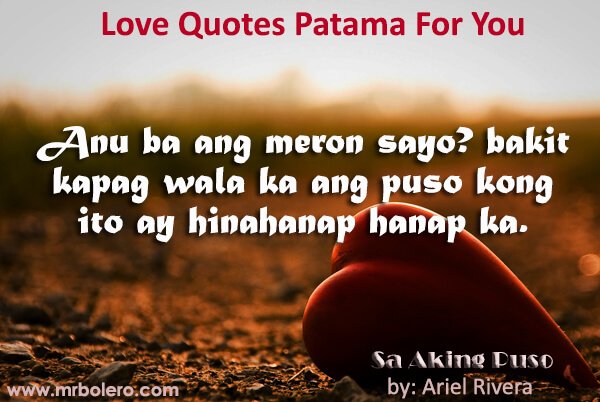 Love Quotes Patama For You 6