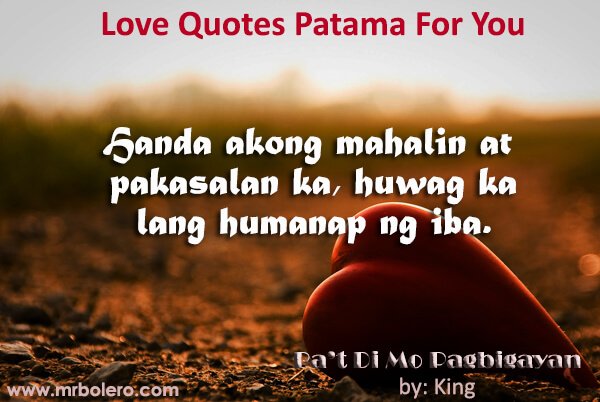 Love Quotes Patama For You 8