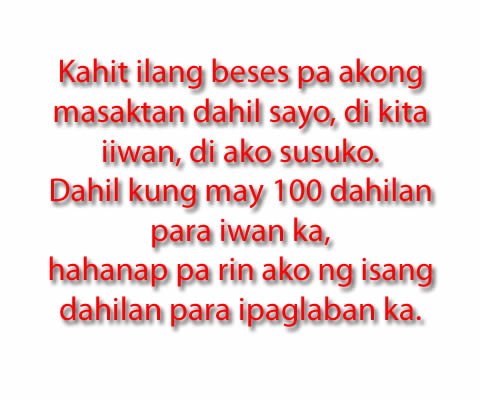 Tagalog Love Quotes