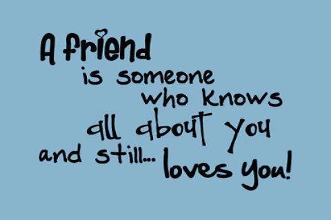 Friend Quotes : Loves you