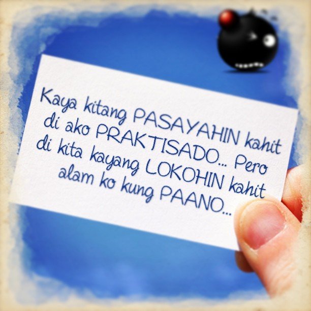 Lokohin Quotes : tagalog sad Quotes