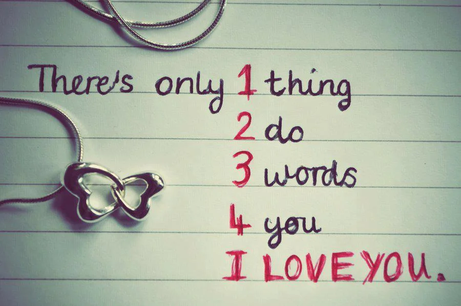 I love you Quotes : things and words