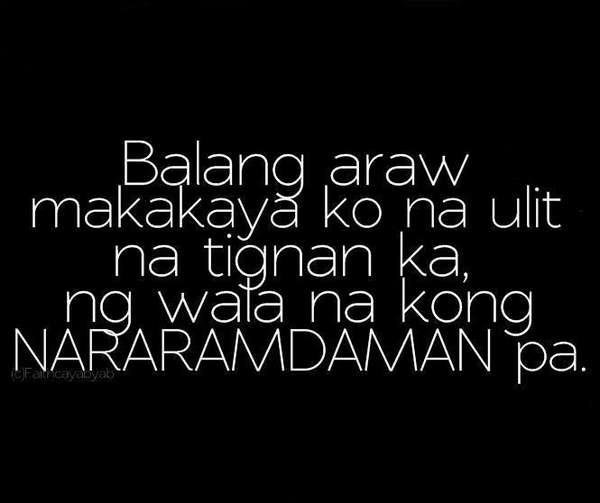 Tagalog Sad Love Quotes