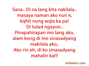 Love Quotes Tagalog her