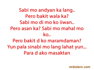 Love Quotes Tagalog him