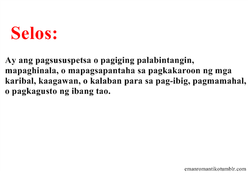 Tagalog Selos Quotes