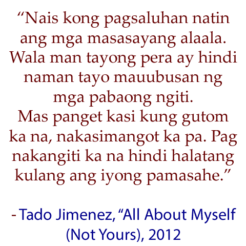 "Tado" Jimenez Quotes Collections Online