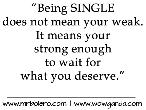 Single Love Quotes