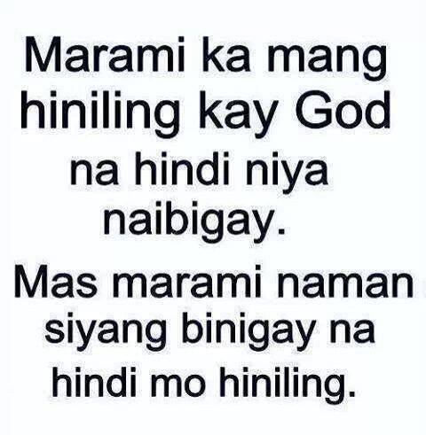 tagalog God Quotes to inspire you