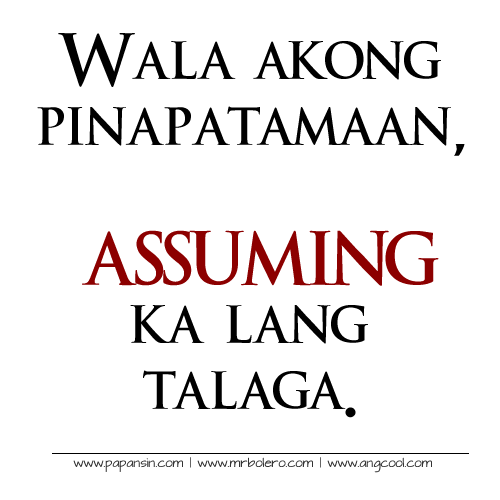 Pinoy Patama Love Quotes in Tagalog