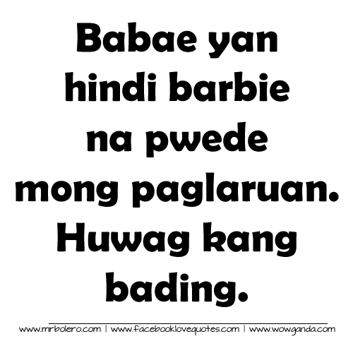 Tagalog Quotes - Mga Patama Love Quotes