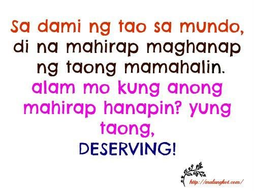 Tagalog Quotes To Move on and Love Love Quotes