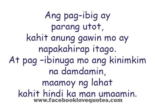 Pag-ibig - Selos Tagalog Quotes - Patama Quotes