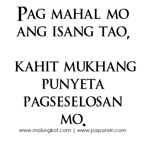 Selos Quotes Tagalog