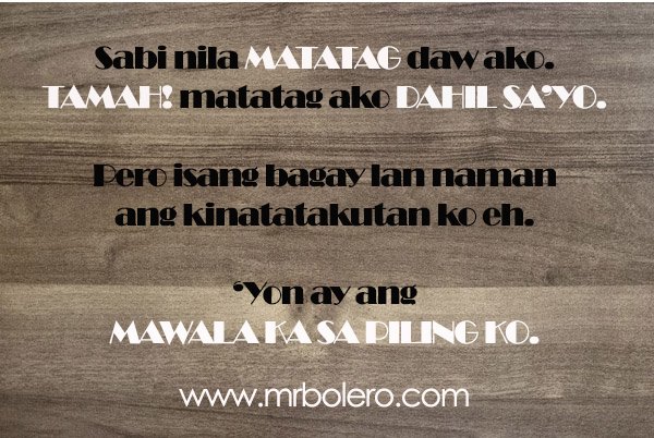 Tagalog Love Quotes and Confession 2