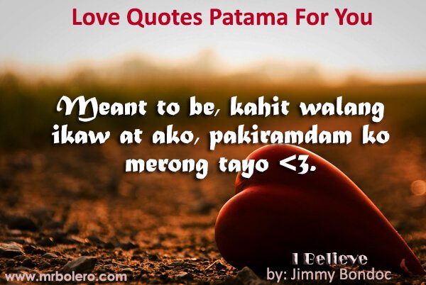 Love Quotes Patama For You 4