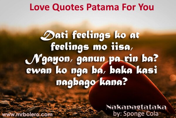 Love Quotes Patama For You 5