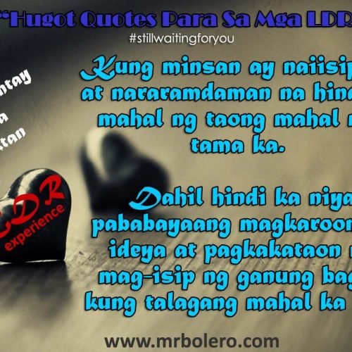 Hugot Quotes Para Sa Mga LDR