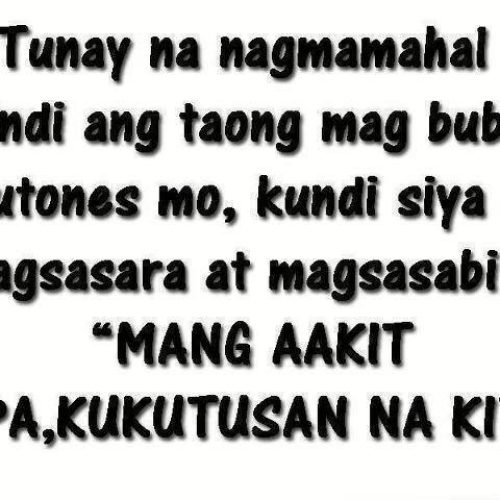 Tagalog Love Quotes  - Nagmamahal