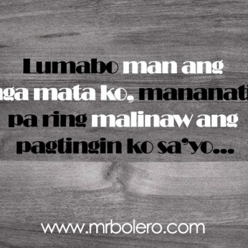 New Best Love Quotes and Hugot Line