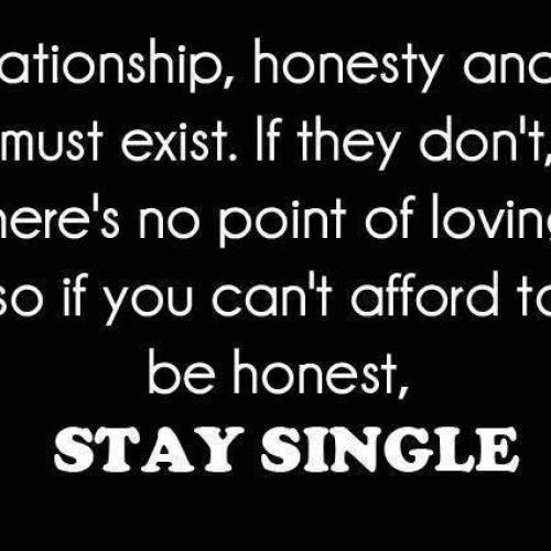 Stay Single Quotes