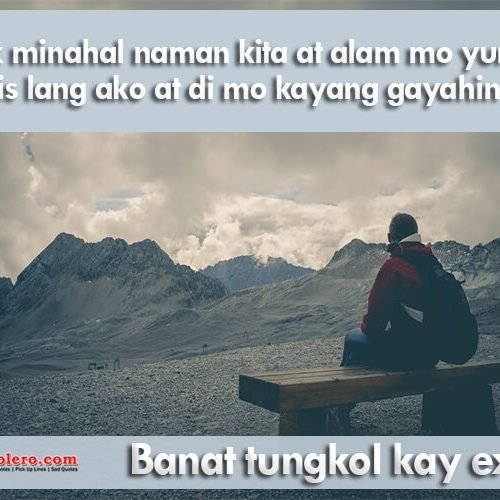 Mga Banat Patungkol Kay Ex