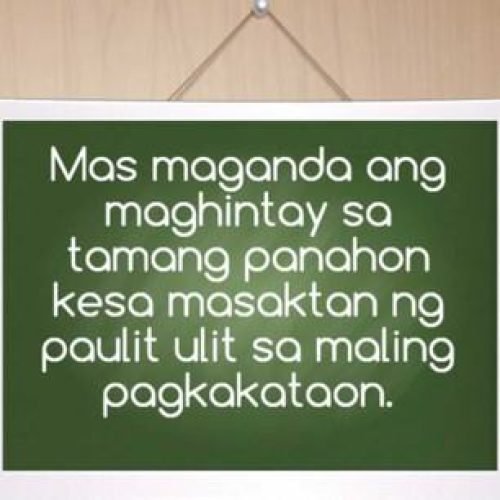 Filipino quotes about love in Tagalog