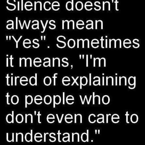 Silence Quotes : Understand Quotes