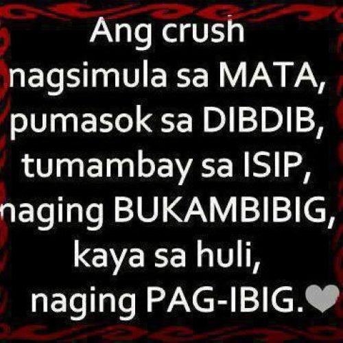 Crush Quotes , pagibig Quotes