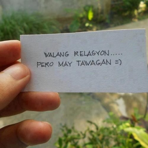 Sad Love Quotes : Walang relasyon Pero May Tawagan