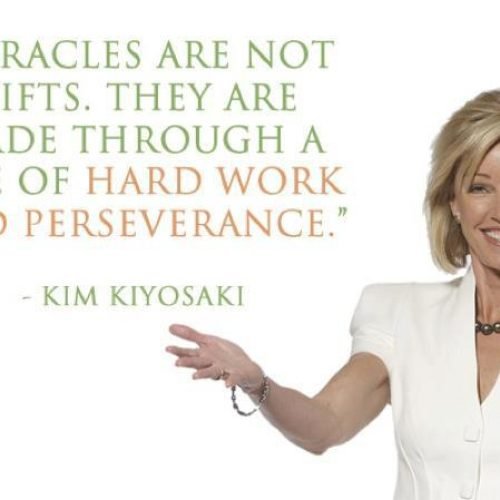 Kim Kiyosaki Quotes : Hard Work