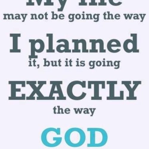 God Quotes , Planned Quotes