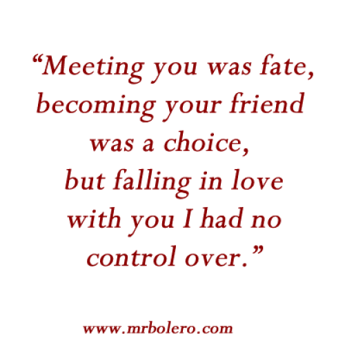 Falling inlove Quotes