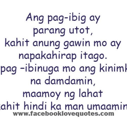 Pag-ibig - Selos Tagalog Quotes - Patama Quotes