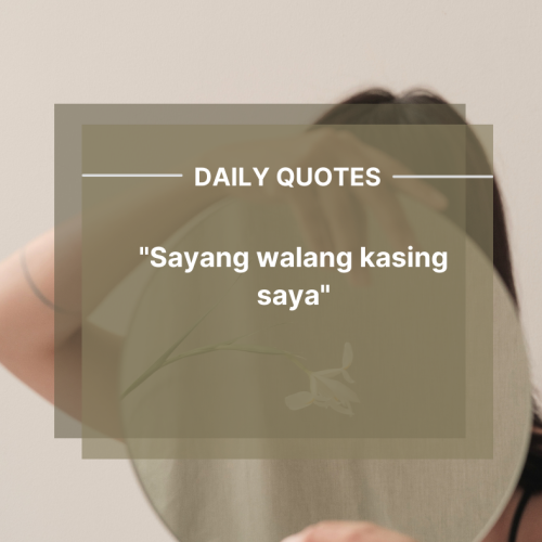 “Sayang walang kasing saya”