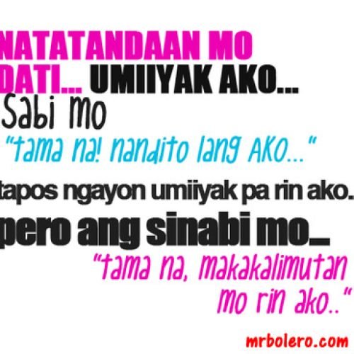 Tagalog Sad Love Quotes : Iyak Quotes