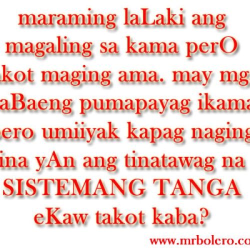 Best Funny Tagalog Love Quotes 2012