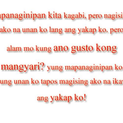 Best Most Top Tagalog Pick Up Lines