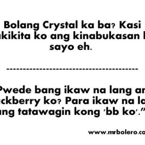 Tagalog Pick Up Lines Collections