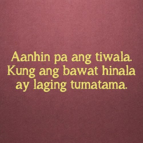 tagalog love Quotes - Tiwala Quotes