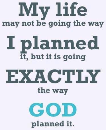 God Quotes , Planned Quotes