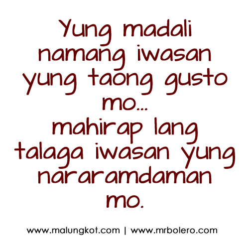 √ Hugot Tagalog Quotes Tungkol Sa Kalikasan