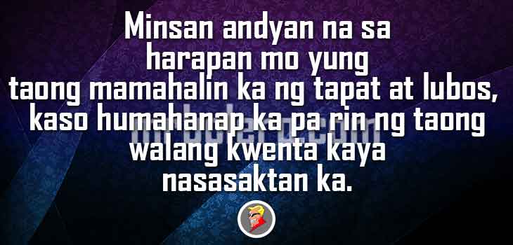 Tagalog Quotes about Love