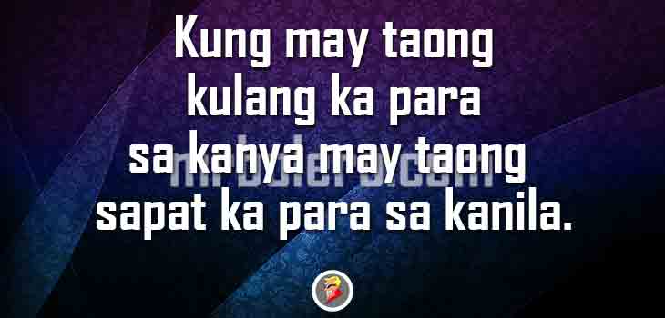 Mr. Bolero Tagalog Love and Life Quotes